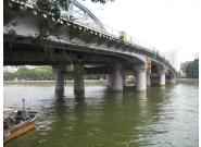 广州海珠桥水中墩检测